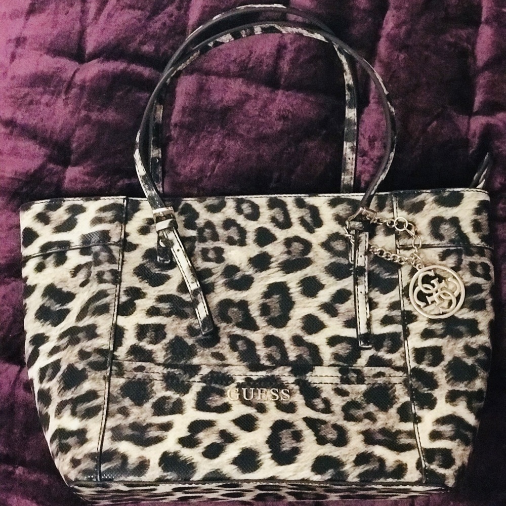 Authentic GUESS Cheetah Print Purse